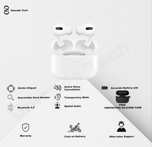 Airpods Pro 2 Real ANC - Airoha  w/ FREE SILICONE case